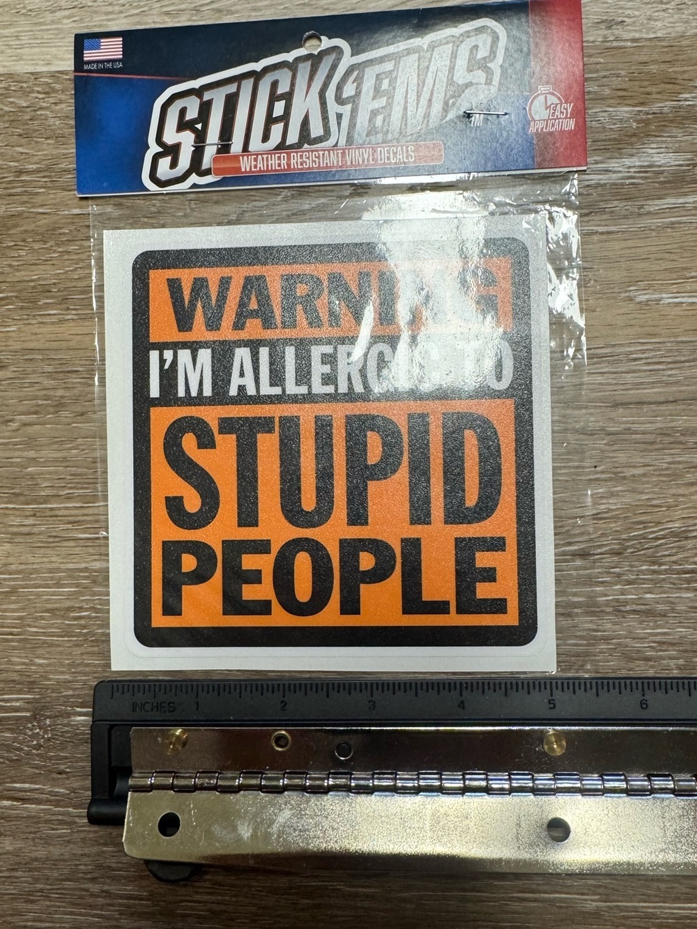 Weather resistant vinyl decals - Picture 4 of 15